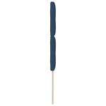 vidaXL Tête de lit LED avec des lumières à LED Bleu 100 cm Polyester