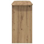 vidaXL Table console Chêne artisanal 93 x 40 x 75 cm Bois d'ingénierie