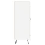 vidaXL Buffet blanc 69 5x34x90 cm bois d'ingénierie