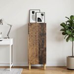 vidaXL Buffet Bois ancien 33 x 34 5 x 90 cm Bois d'ingénierie
