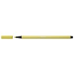 Stylo feutre Pen 68  jaune moutarde STABILO