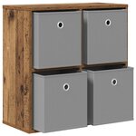 vidaXL Buffet Bois ancien 59 5 x 27 x 57 cm
