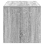 vidaXL Meuble TV Sonoma gris 100x40x40 cm Bois d'ingénierie