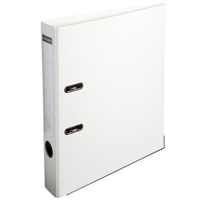 Classeur à levier polypropylène dos de 50mm - A4, blanc EXACOMPTA