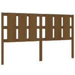 vidaXL Tête de lit Marron miel 185 5x4x100 cm Bois massif de pin