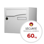 Boîte aux lettres 1 porte  Préface  Blanc brillant RAL 9016B