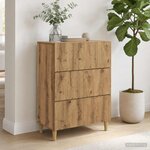 vidaXL Armoire à tiroirs 66 x 34 5 x 90 cm Bois d'ingénierie