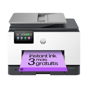 Imprimante HP OfficeJet Pro 9135e Tout-en-un Couleur Recto Verso  3 mois Instant Ink inclus avec HP+