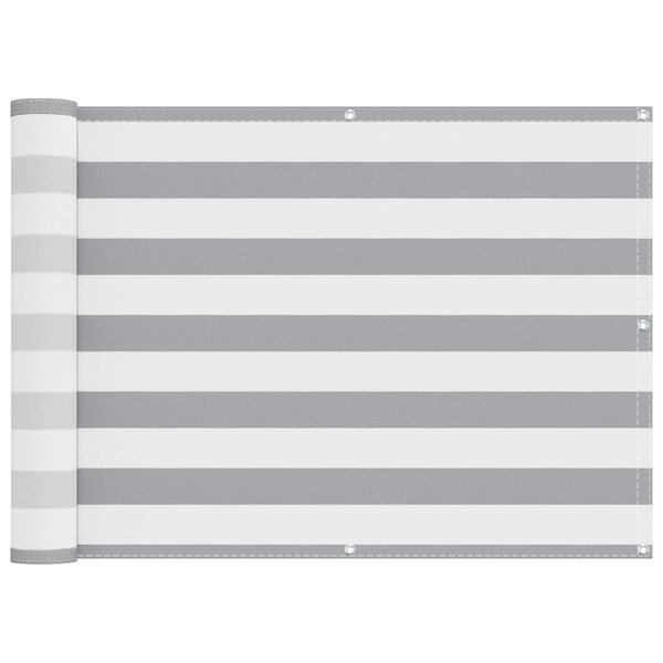 vidaXL Écran de balcon 75 x 1000 cm Tissu Oxford Rectangulaire
