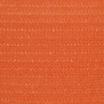 vidaXL Voile d'ombrage 160 g/m² Orange 2x3 m PEHD