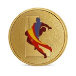 Jeux Olympiques et Paralympiques de Paris 2024 - Alphabet Sport - Médaillon L