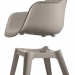 Keter Chaises d'extérieur Akola lot de 2 Cappuccino