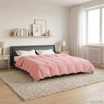 vidaXL Duvet d'hiver 220 x 240 cm Hiver Microfibre (100  polyester)