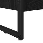 vidaXL Bibliothèque Chêne noir 80 x 30 x 155 cm Bois d'ingénierie