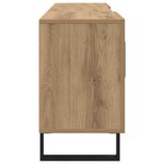 vidaXL Meuble TV Chêne artisanal 150 x 30 x 50 cm Bois d'ingénierie