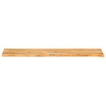 vidaXL Dessus de table à bord vivant 160x40x3 8cm bois massif manguier