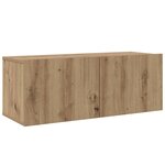 vidaXL Ensemble meuble TV 8 Pièces Chêne artisanal Bois d'ingénierie
