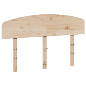 vidaXL Tête de lit 120 cm bois massif de pin