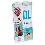 Porte-visuel Incliné Vertical Dl - Cristal - X 30 - Exacompta
