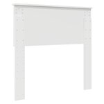 vidaXL Tête de lit Blanc Brillant 90 cm Bois d'ingénierie