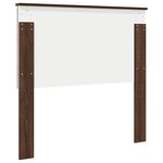 vidaXL Tête de lit Chêne brun 100 cm Bois d'ingénierie