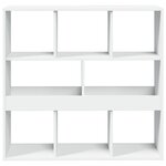 vidaXL Cloison de séparation blanc 100x33x94 5 cm bois d'ingénierie