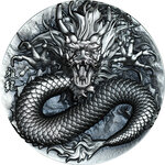 Pièce de monnaie en Argent g 155.5 (5 oz) Millésime 2024 Ancestral Dragon ANCESTRAL DRAGON
