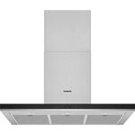 Siemens lc97bhp50 hotte décorative murale box inox 90 cm - 718 m3/h - inox