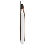 vidaXL Tête de lit suspendue Uni Blanc 190 x 55 x 5 cm PU antique