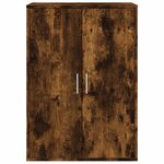 vidaXL Buffets 2 Pièces chêne fumé 60x31x84 cm bois d'ingénierie