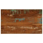 vidaXL Dessus de table 60x30x3 8 cm rectangulaire bois massif récupéré