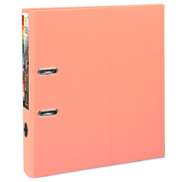 Classeur à Levier Prem'Touch Polypro Int / Ext Dos 50 mm Renforcé Saumon EXACOMPTA