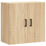 vidaXL Armoire murale chêne sonoma 60x31x60 cm bois d'ingénierie