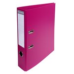 Classeur À Levier Pvc A4 Dos De 70mm. - Framboise - X 10 - Exacompta