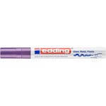 Marqueur Peinture Brillante 750 Violet Pointe Ronde 2-4 mm x 3 EDDING