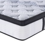 vidaXL Matelas à ressorts ensachés moyen 100x200 cm