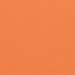 vidaXL Écran de balcon Orange 120x400 cm Tissu Oxford