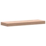 vidaXL Étagère murale 60x20x4 cm bois massif de hêtre