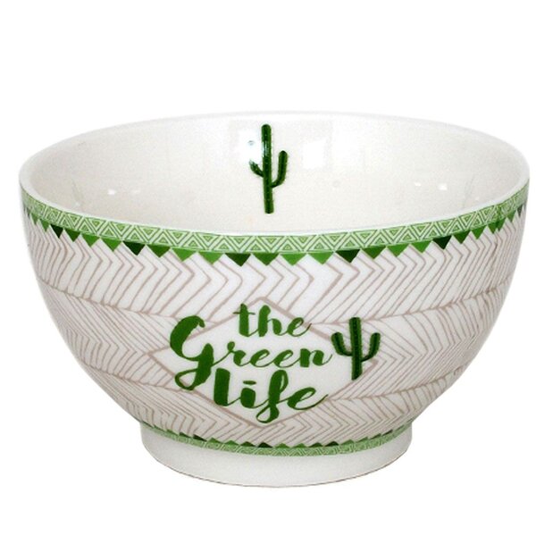Bol en porcelaine cactus 480 ml