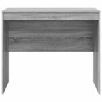 vidaXL Bureau Sonoma gris 90 x 50 x 76 cm Bois d'ingénierie