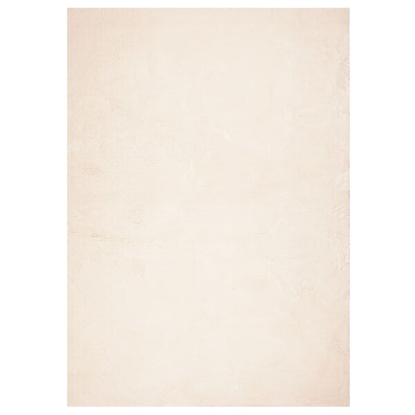vidaXL Tapis HUARTE à poils courts doux et lavable beige 240x340 cm