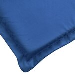 vidaXL Coussin de chaise longue bleu royal 180x60x3 cm tissu oxford