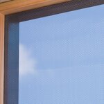 Nature Moustiquaire 1x2 m Aluminium Gris