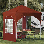 vidaXL Tente de fête pop-up 192 x 192 x 245 cm Terre cuite