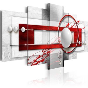 Tableau - crimson energy l x h en cm 200x100