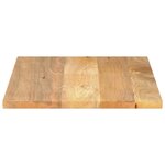 vidaXL Dessus de table 80x50x3 8 cm rectangulaire bois massif manguier