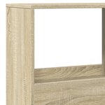 vidaXL Bibliothèque chêne sonoma 100x33x155 5 cm bois d'ingénierie