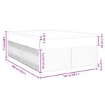 vidaXL Sommier à lattes de lit et matelas Vert foncé 140x200cm Velours