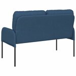 vidaXL Canapés avec coussin Bleu 115 x 56 x 80 cm Contreplaqué