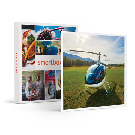 SMARTBOX - Coffret Cadeau Découverte du mont Blanc en duo : 1h de vol en ULM hélicoptère -  Sport & Aventure